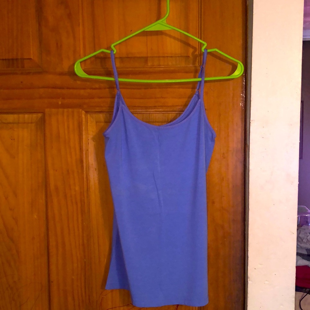 Blue camisole